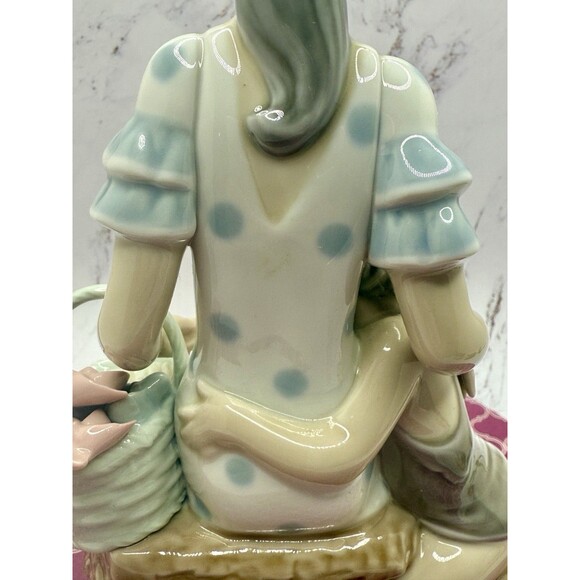LLADRO Gypsies 9" Tall Pinwheels Figurine 4993 Glossy Mother Son RETIRED MINT - Picture 13 of 17